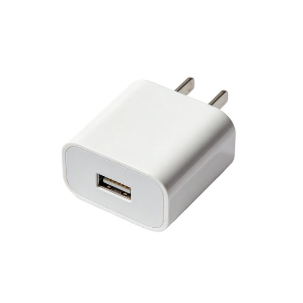 Simple USB-A Wall Charger Adapter (US Plug)