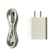 Braided USB-A to Lightning Cable with Wall Charger Set